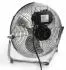 Golvfläkt Industriell Luftcirkulator 120W 50 cm 3 Hastigheter Kromad Stål Silver