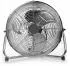 Golvfläkt Industriell Luftcirkulator 120W 50 cm 3 Hastigheter Kromad Stål Silver