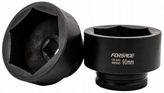 Krafthylsa 90 mm 16-kantig CrMo, FORSAGE