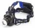 Headlamp LED 600lm 300m Range Zoom 3 Modes Water-Resistant Aluminium 90° Angle (for 4 x AA batteries), Esperanza