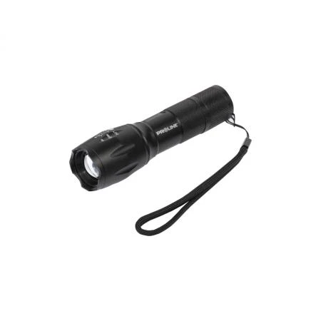 Flashlight 300LM, 3XAAA, Zoom, Proline
