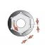 Socket 10 mm HEX 1/4, YATO