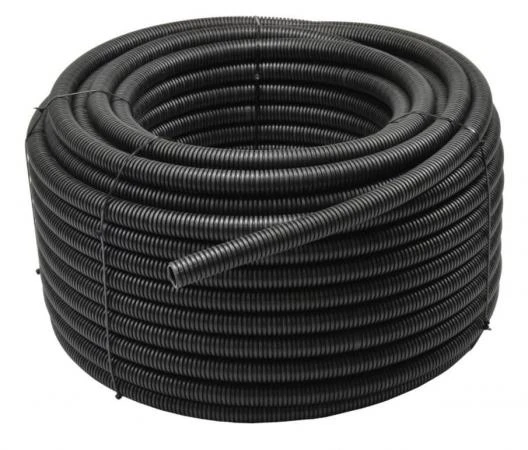 Flexslang Ø 25 mm svart, 50m rulle (kabelrör)