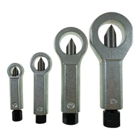 Sats med mutterkärare 0-37 mm, 4 st