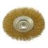 Rotating Steel Brush 100 mm M14, Crimped Wire, Beast