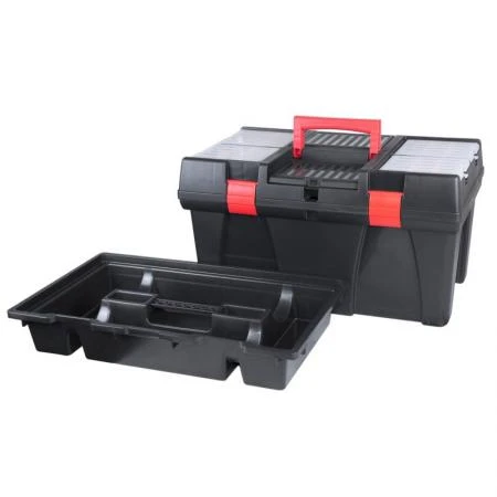 Toolbox 26 Inch, Durable Plastic with Compartments, Beast
