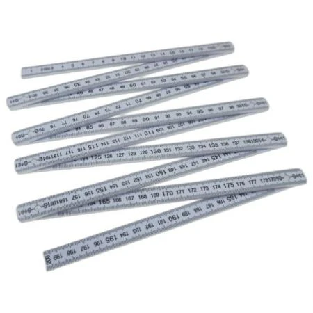Plastic Folding Measure 2 Meter, 10 Sections, Beast