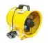 Bärbar Industrifläkt Axial 230W 1500 m³/h Gul Rörmodell, Master
