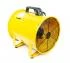 Bärbar Industrifläkt Axial 230W 1500 m³/h Gul Rörmodell, Master