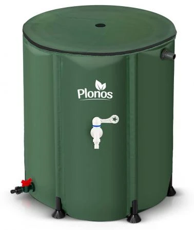 Water Barrel 200-1000L, Foldable Rainwater Barrel, Rainwater Tank, Plonos