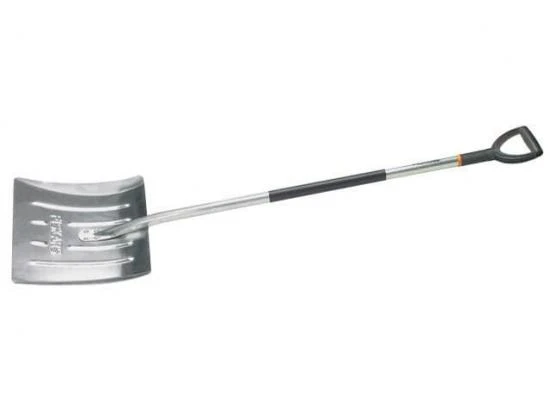 Snöskyffel, snöraka 450 mm, skaft 1622 mm aluminium (Fiskars 143060)