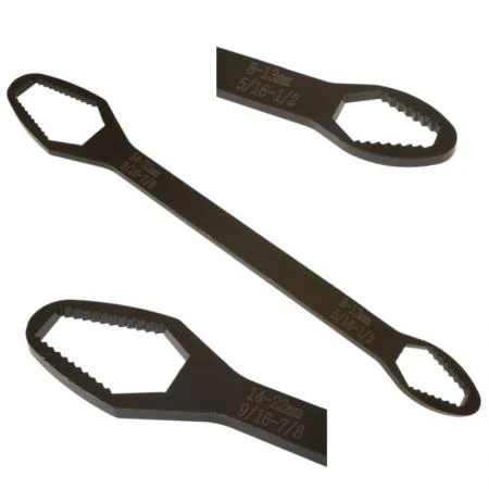 Universal Wrench 8–24 mm, 260 mm Length, Black Finish, Beast
