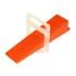 Tile Leveling Clamps, 1.5 mm Joint Width, 100 Pack, Beast