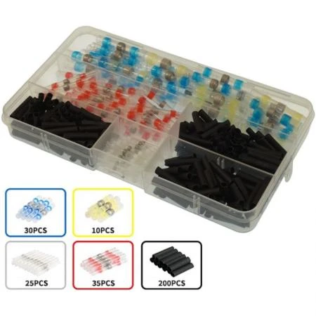 Heat Shrink Solder Sleeve Connectors 300 pcs, Beast