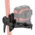 Hyllplan förlängningsstång 60 cm, 30 cm, 1/45/8 skruvar, hållbar plast, Proline