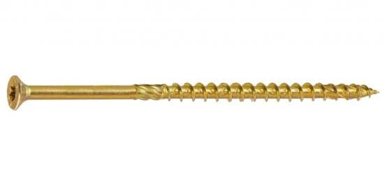 Wood Screws TORX C4 countersunk head 4 x 30 to 6 x 200, 200 to 1000st per box, Klimas