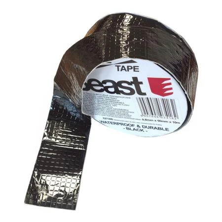 Black Butyl Tape, Waterproof UV-Resistant 0.8 x 50 mm, Beast
