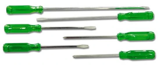 Sd 4Pcs set Go Through, Green Transparent Handle,