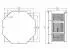 Takfläkt Industriell Utsug EC-Motor Rostfri 1345m³/h 124W 225mm REF 225/1400 EC, Eberg