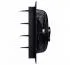 Axial Wall Fan Exhaust 400mm 2020m³/h Aluminium with Louvres and Speed Controller, Eberg