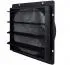 Axial Wall Fan Exhaust 400mm 2020m³/h Aluminium with Louvres and Speed Controller, Eberg