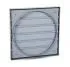 Gravitationsjalusi Ventilation ABS-Plast 501x501mm Ø450mm UV-Beständig GSP 450, Harmann