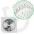 Röjsågsklinga 2st 255x25,4mm 40T Hårdmetalltänder med Reducerring 20mm, Wuber