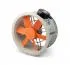 Kanalfläkt Axialfläkt IP65 Trefas 870W 12800m³/h Glasfiberimpeller, Sodeca
