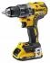 Borrskruvdragare, skruvdragare 18V sladdlös 2 x 4, 0Ah inkl. väska, laddare, DEWALT DCD791M2