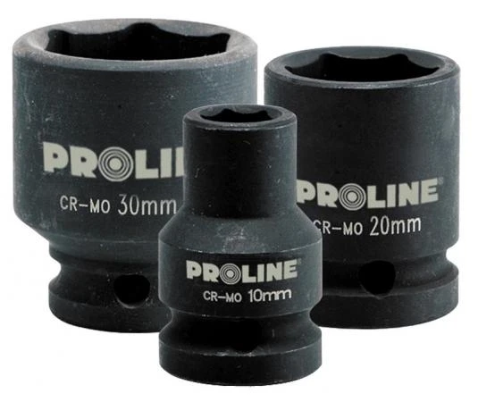 HEX Impact Socket 1/210-32 mm Crv-Mo, Proline