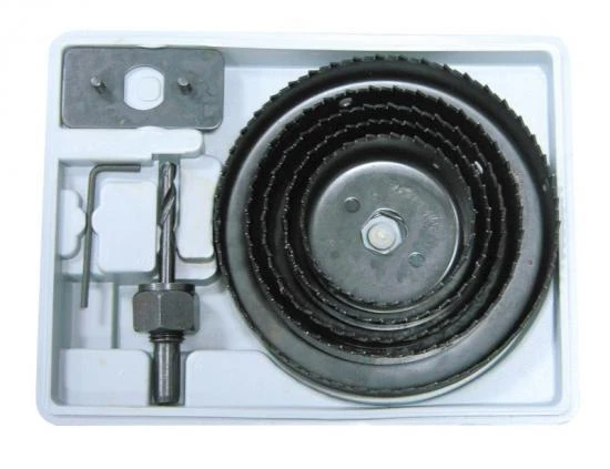 8 pcs - Hole Saw with One Snap - 64-127 mm