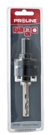 Adapter till bi-metall hålsåg 32-140 mm, 11 mm, sexkant, Proline