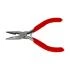 Half-Rounded Mini Pliers 120 mm with Spring, Proline