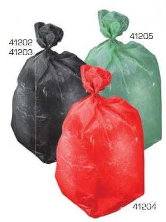 Trash Bags 120L, LDPE, Red, 10pcs Roll, Proline