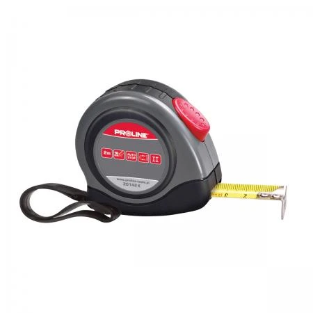 Measuring Tape 7.5m/25m, Rubber Case, Automatic Stop, Proline