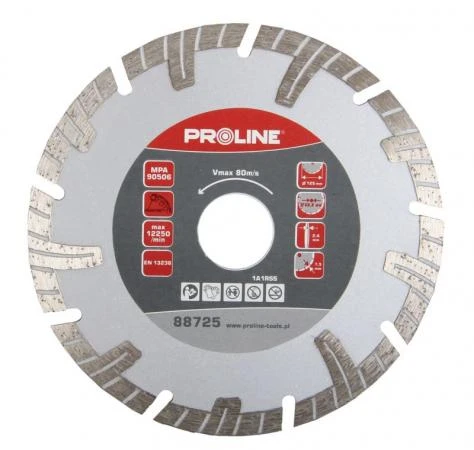 Diamantskiva Turbo-T (Betong) 115 mm, 22.2 mm, Proline