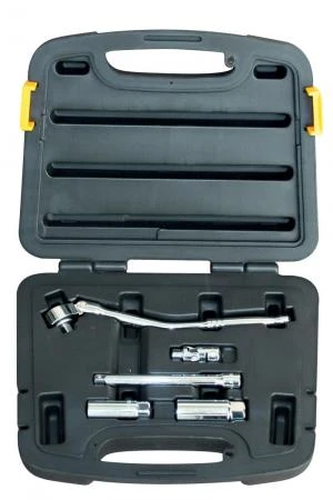 5Pc 3/8 Dr Spark Plug Socket set, STANLEY