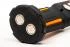 Starkt arbetslampa COB LED 450LM + 25LM varningsblink, laddbar, magnet och krok, USB