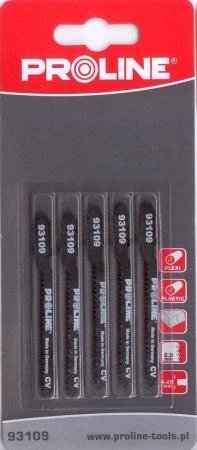 Saw Blades 5pcs, Wood 50 x 75 mm, 12TPI, 2 mm, Proline