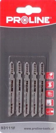 Saw Blades 5 Pack, Bi-Metal 50 x 75 mm, 21TPI, 1.2 mm B, Proline