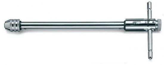Gängtappshållare Lång 245 mm Skjutbart Handtag Spärr M3–M8, BETA Tools