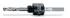 Hole Saw set 13 Pieces HSS Bi-Metal 19-64 mm, Center Drill Adapter Plastic Box, BETA Tools