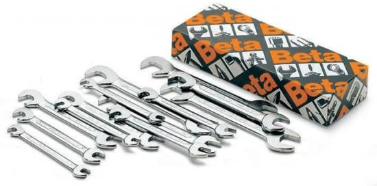Open-End Wrench set 13 Pieces 4-14 mm Stainless Steel, BETA