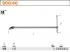 T-Handle with 1/4 Drive Socket, 390 mm Length, BETA Tools