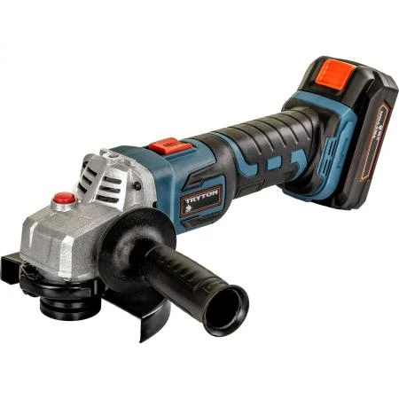 Vinkelslip, batteridriven 125 mm 20V (med batteri och laddare), Tryton