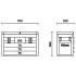 Steel Toolbox with 8 Drawers 50/70/100 mm, Lockable, BETA Tools