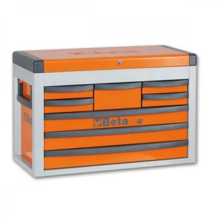 Steel Toolbox with 8 Drawers 50/70/100 mm, Lockable, BETA Tools