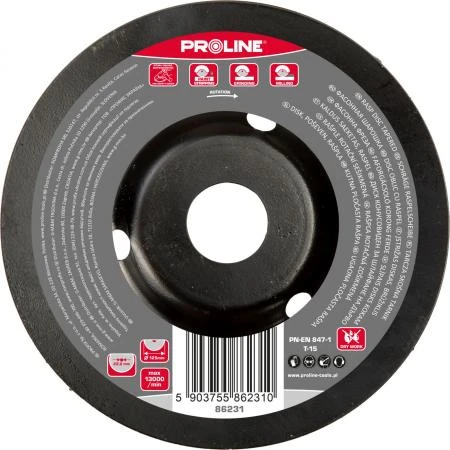Raspskiva Avsmalnande, Proline