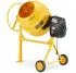 Cementblandare 200L 1500W 230V Betongblandare Gjutjärnskrans med Transporthjul, Higher