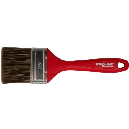 Platt Pensel 70 mm Plast Handtag, Proline